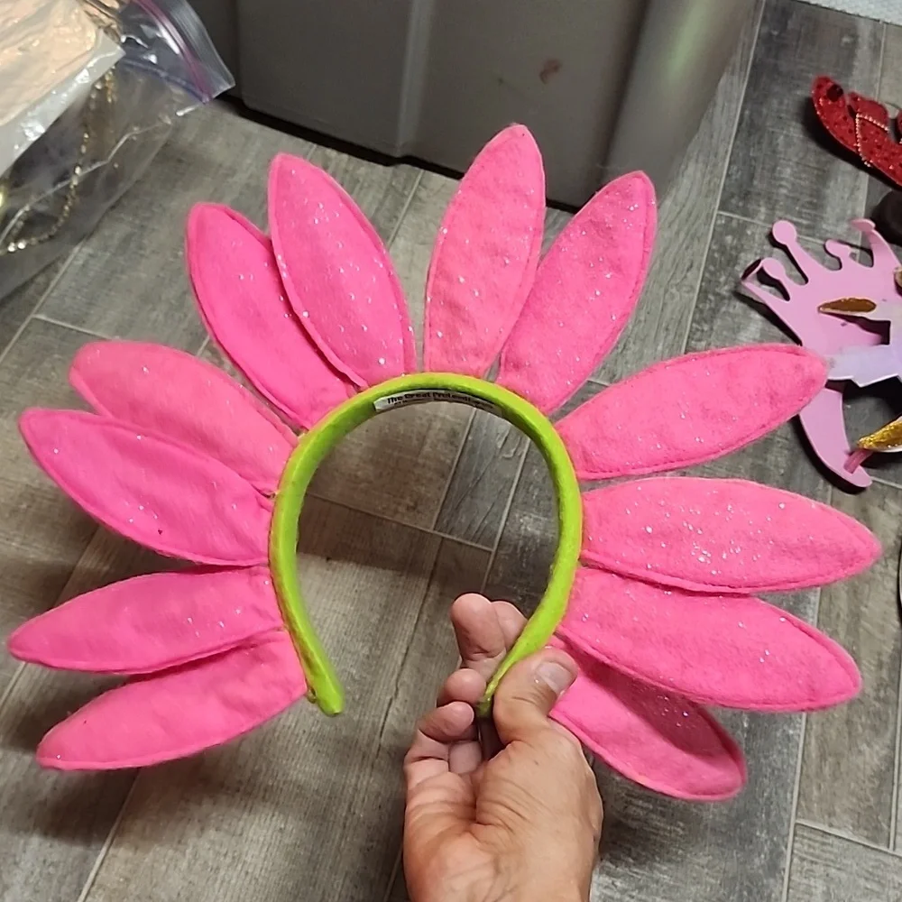 Girls flower headband